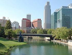 Downtown Omaha skyline